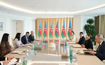 Mehriban Əliyeva şahzadə Lalla Hasnaa ilə görüşdü