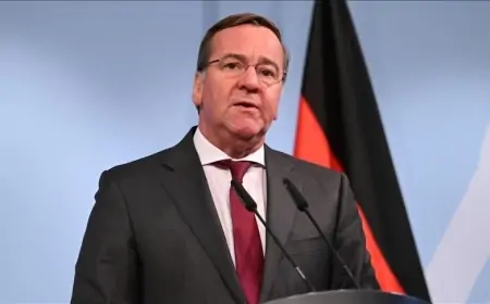 Boris Pistorius məyusluğunu gizlətmədi