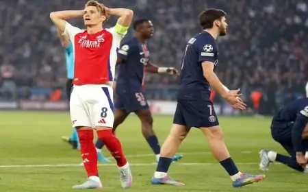 PSJ Çempionlar Liqasının finalında