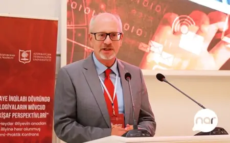 “Nar”ın baş icraçı direktoru Gəncədə keçirilən konfransda çıxış etdi