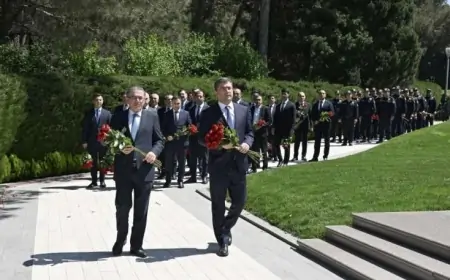 MEDİA-nın kollektivi Ulu Öndərin məzarını ziyarət etdi