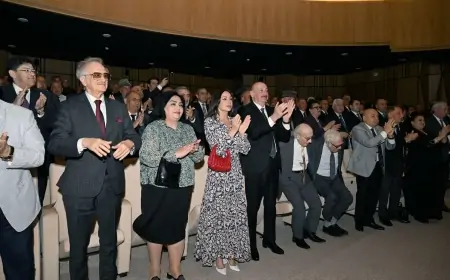 Prezident bu ifanı ayaq üstə alqışladı