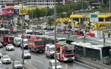 İstanbulda faciə - 1 ölü, 48 yaralı