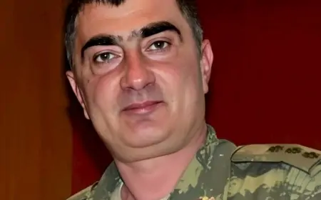 Maşınını yandıran leytenant DANIŞDI