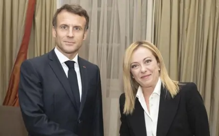 Makronla Meloni arasında münaqişə qızışdı - Araya Merts girdi 