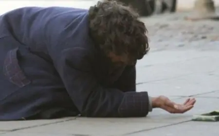 Bakıda dilənçi bir günə nə qədər qazandığını göstərdi