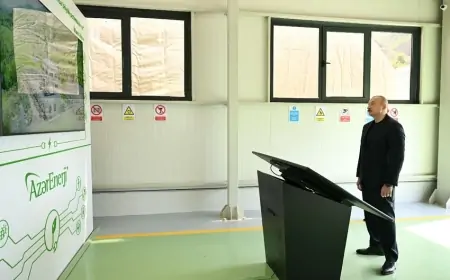 Prezident Laçında SES-lərin açılışında