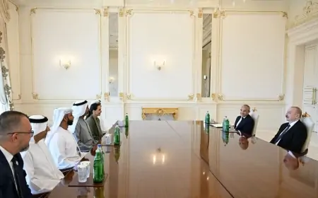 Prezident BƏƏ-nin iş adamlarını qəbul etdi