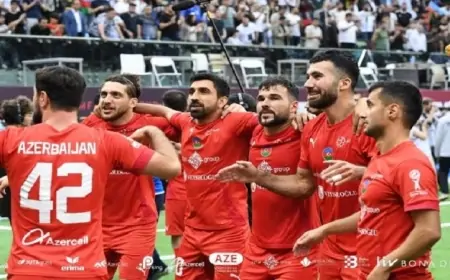 Futbolu yaradanları məğlub etdik - Millimiz yarımfinalda
