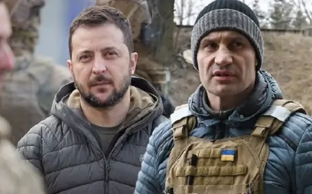 Kliçko ilə Zelenski söz davasına çıxdılar 