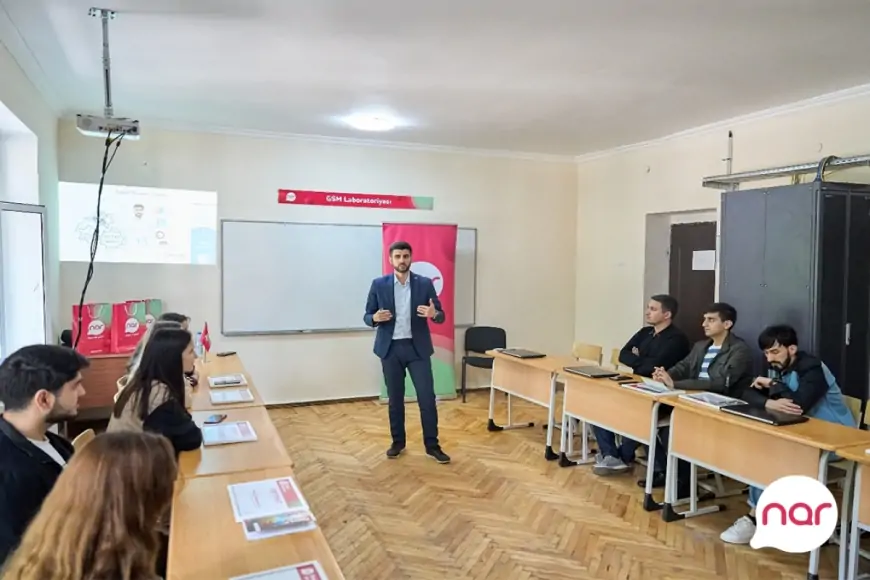“Nar”ın dəstəyi ilə tələbələr üçün təlimlər keçirilib 