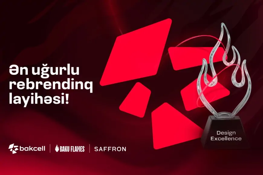 “Bakcell” “Ən uğurlu rebrendinq layihəsi” mükafatı ilə təltif olunub 