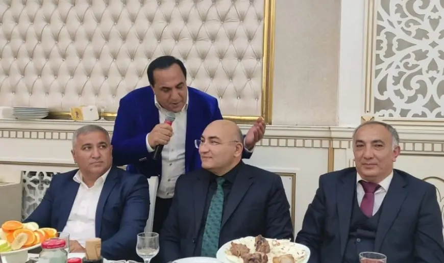 İqbal Ağazadə Manaf Ağayevin yubileyində - ÇIXIŞI + RƏQSİ