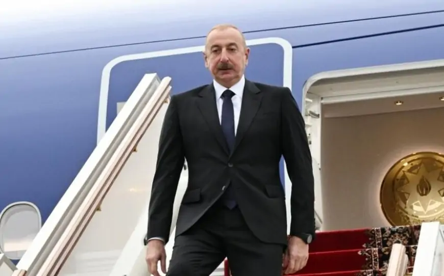 İlham Əliyev Vaşinqtondadır - FOTOLAR