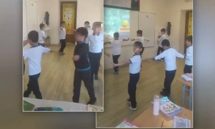 Müəllim 1-ci sinif şagirdinin ağzına skoç yapışdırdı - BAKIDA