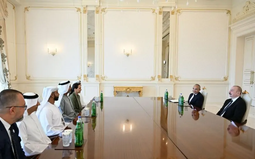 Prezident BƏƏ-nin iş adamlarını qəbul etdi 