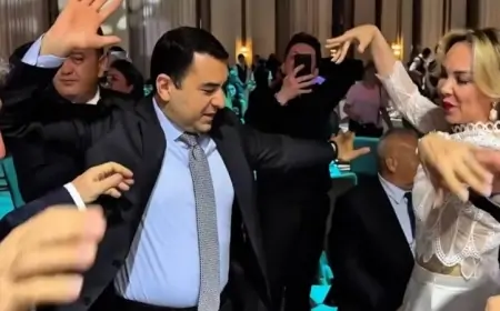 Nazir Adil Kərimli Laçıındakı tədbirdə belə rəqs etdi