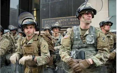 “Los-Ancelesdəki milli qvardiyaçılar ac-susuzdurlar”