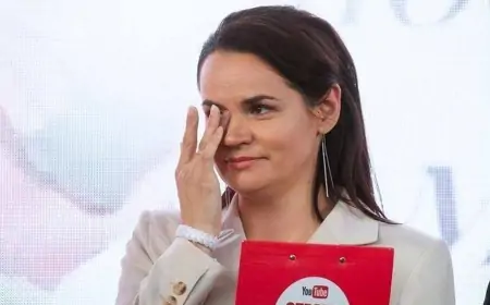 Tixanovskaya Navalnayanın cavabını verdi