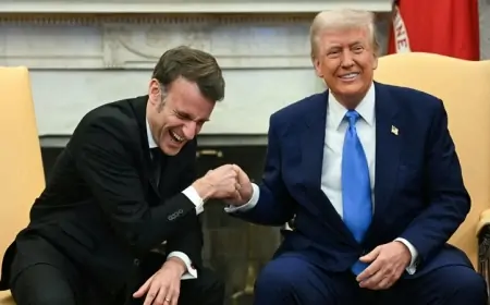 Tramp Makronu təhqir etdi - “Emmanuel həmişə səhv başa düşür”