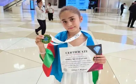 Azərbaycanlı məktəblidən böyük uğur