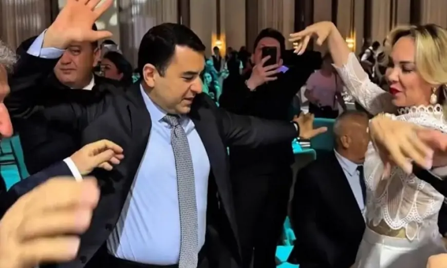 Nazir Adil Kərimli Laçıındakı tədbirdə belə rəqs etdi - VİDEO