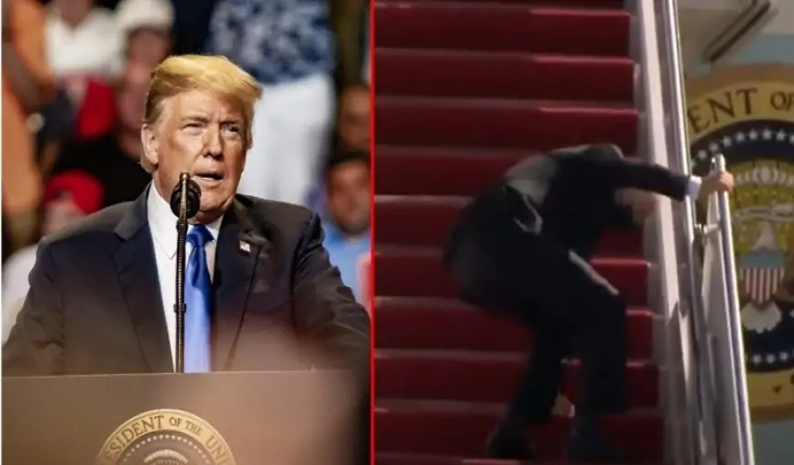 Tramp ölümdən son anda qurtuldu - Onun təyyarəsi...