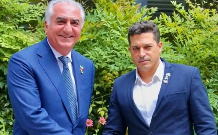 İsrailli nazir Pəhləvi ilə şəklini paylaşdı - “Tezliklə Tehranda”