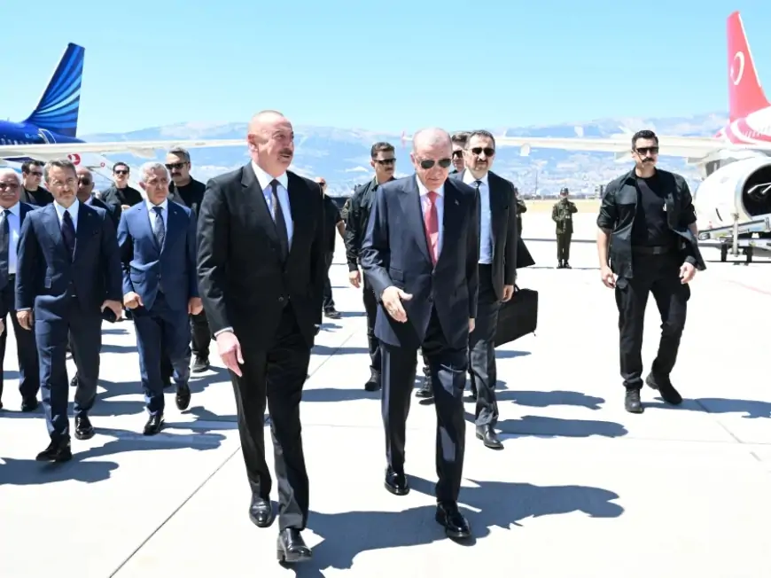 Prezident Türkiyədə səfərdədir - Foto