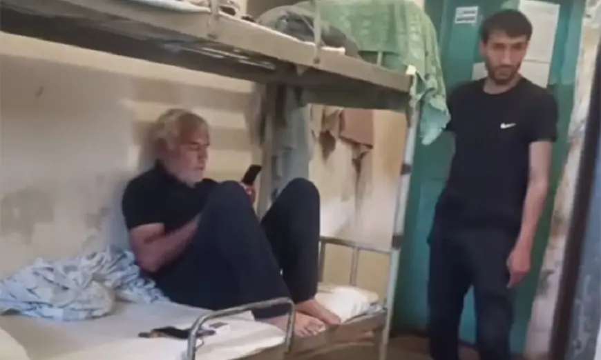 Rusiyada saxlanılan azərbaycanlıların həbsxana görüntüləri - VİDEO