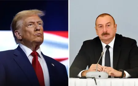 İlham Əliyev Donald Trampı təbrik etdi