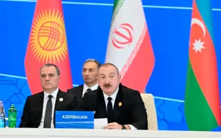 Xankəndidə Zirvə görüşü: Prezident çıxış etdi