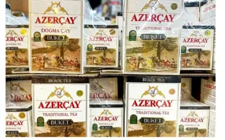 Rusiyaya satılan çayların üzərindəki yazılarla bağlı açıqlama