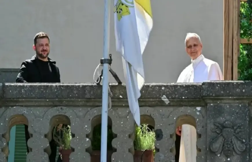 Zelenski Roma Papası ilə görüşdü: “Vatikana ümid edirik”