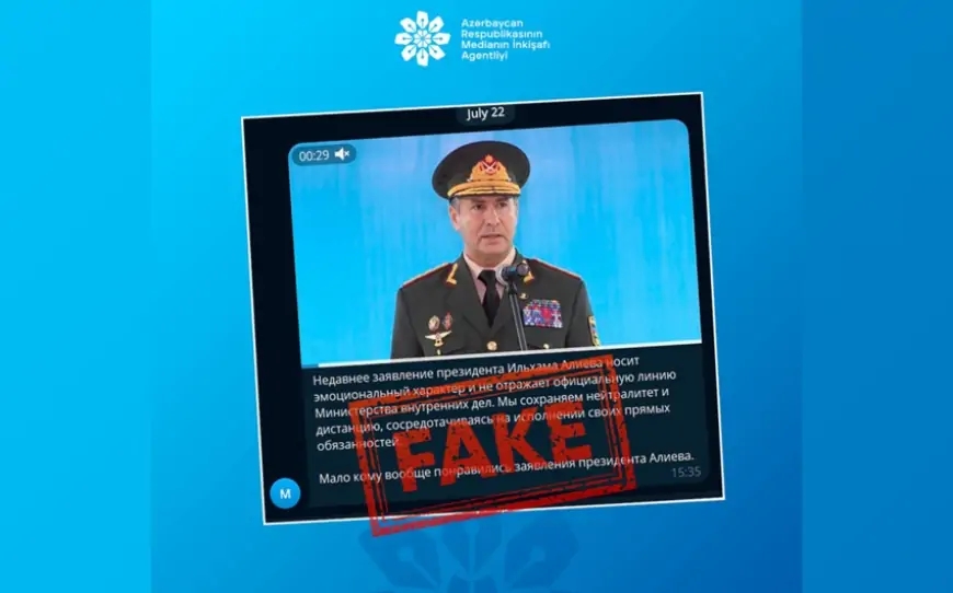 Vilayət Eyvazovun adından saxta açıqlama yayılıb 