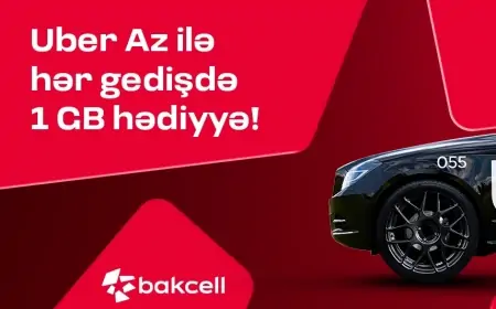 “Bakcell” və “Uber” tərəfdaşlığı genişlənir 