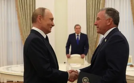 Trampın elçisi Putinlə görüşdü 