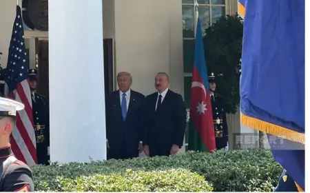 Tramp İlham Əliyevi belə qarşıladı