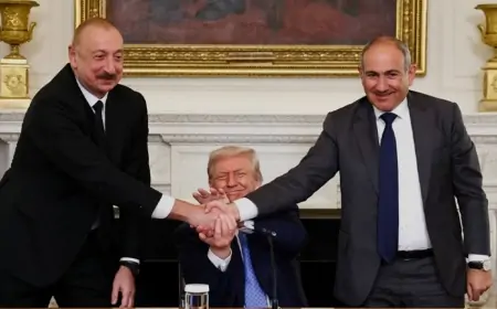 Əliyev, Tramp və Paşinyan Birgə Bəyannaməni imzaladılar 