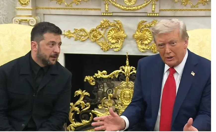 O jurnalist Zelenskidən üzr istədi - "Bu kostyumda əla görünürsünüz"