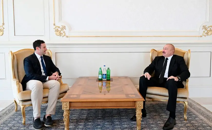 Prezident Cared Koheni qəbul etdi - FOTOLAR