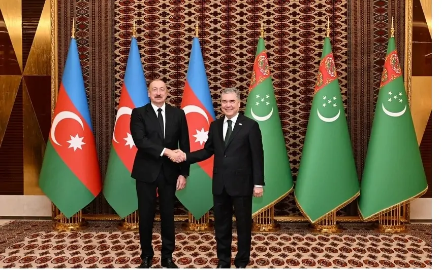 İlham Əliyevin Qurbanqulu Berdiməhəmmədovla təkbətək görüşü olub 