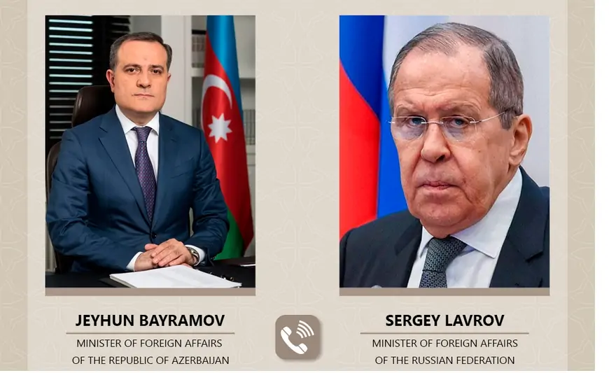 Ceyhun Bayramov Lavrovla danışdı - Buzlar əriyir?