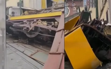 Lissabonda funikulyor relsdən çıxdı: 15 ölü, 18 yaralı 