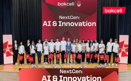 "Bakcell" Müasir Təhsil Kompleksinin şagirdləri ilə görüşdü 