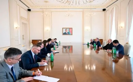 Prezident Marta Kosu qəbul etdi 