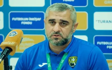 "Kəpəz"in baş məşqçisi gedir, jurnalistlərə nə dedi? - "Sənin başın üçün deyil"