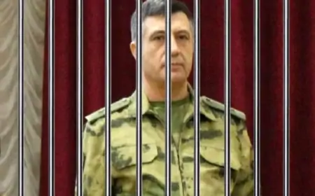 Həbs olunan azərbaycanlı generalın işi üzrə rəis də TUTULDU 