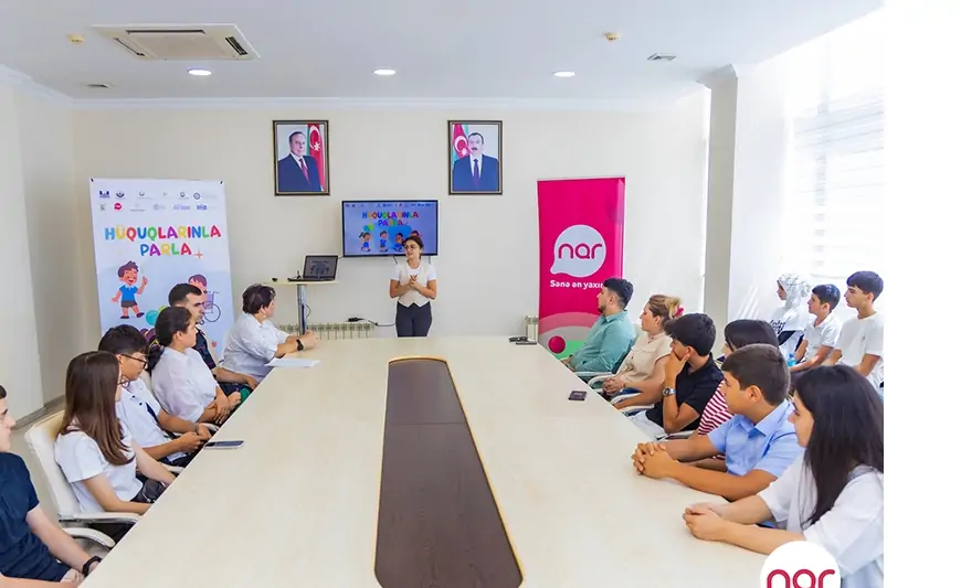 “Nar” uşaqlar üçün maarifləndirici tədbirlərə dəstək verir 