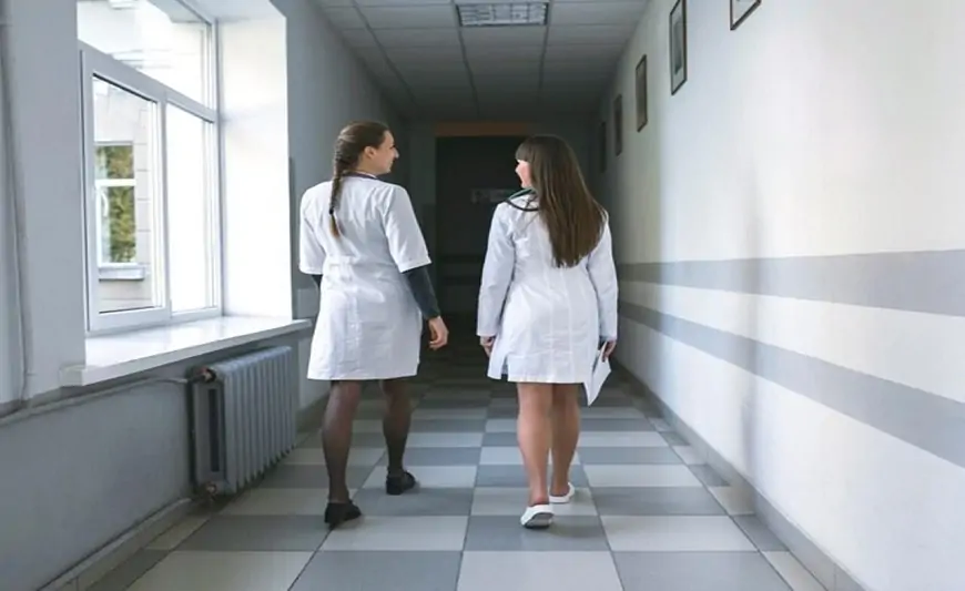 Ruhi xəstəxanada gecə saatlarında çəkilmiş qorxulu VİDEO - O, nə idi?